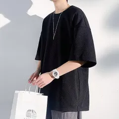 夏服 メンズ tシャツ メンズ 半袖 大きいサイズ 無地 五分袖 速乾性 柔らかい 服 メンズzhongdu01