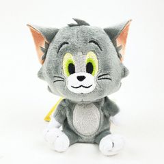 톰과 제리 톰 엉덩이 달마 마스코트 봉제 장난감 톰 제리