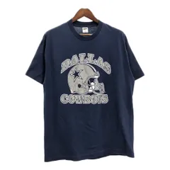 90年代 USA製 TRENCH トレンチ NFL ダラス・カウボーイズ 半袖Ｔシャツ 大きいサイズ プロチーム アメフト（メンズ XXL ）中古 古着 T5222