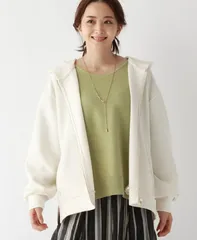 GLOBAL WORK  ライトクッションZIPパーカー