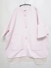 【新品未使用】make-ai ツイードポンチョ 新品未使用】make-ai ツイードポンチョ