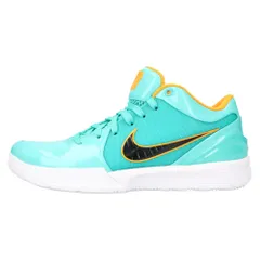 NIKE (ナイキ) ×UNDEFEATED Kobe 4 Protro Hyper Jade アンディフィーテッド コービー 4 ローカットスニーカー CQ3869-300 US8/26cm グリーン/オレンジのサムネイル