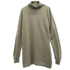 23ku 23区 シルクウールブレンド 長袖 セーター 38 グレー ニット レディース 古着