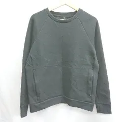 ◇ ⊇ 無印良品 長袖 トレーナー サイズM ブラック レディース E  【1502060023863】