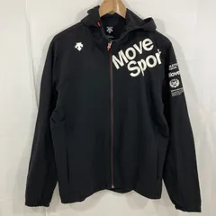DESCENTE デサント クロスジャケット エアリートランスファーフルジップフーディ サイズO ブラック DMMPJF14のサムネイル