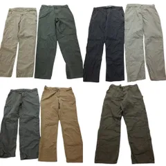 古着卸 まとめ売り カーハート Carhartt ダック ペインター パンツ 7枚セット (メンズ 38 ) フェード チノパン ワーク 中古 古着 NB6273
