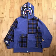A BATHING APE シャークパーカー　space ☆蓄光☆ space camo シャーク パーカー M shark full zip