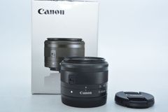 250213★ほぼ新品★ Canon 標準ズームレンズ EF-M15-45mm F3.5-6.3IS STM(グラファイト) ミラーレス一眼対応 EF-M15-45ISSTM