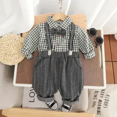 ☆ グリーン ☆ 80cm ☆ ベビー キッズ フォーマル スーツ 上下セット フォーマルスーツ 上下セット 男の子 ベビー キッズ フォーマル スーツ シャツ 長袖 パンツ ズボン サスペンダー セットアップ 上下 セット 子供用 子ども用