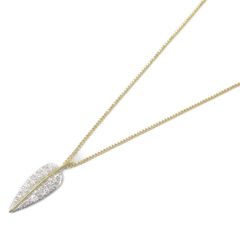 TIFFANY＆CO ティファニー リーフ ネックレス ダイヤ ネックレス