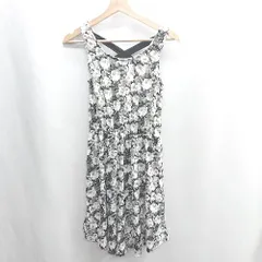 ◇ ◎●未使用● ⊂ Φ INGNI イング 総柄 ミニ丈 ワンピース サイズM ブラック系 レディース E  【1410100035441】