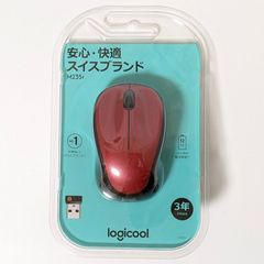 ロジクール M235rRD2 ワイヤレスマウス レッド