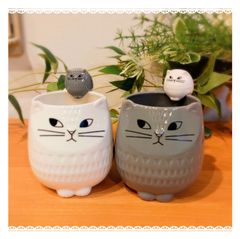 マグカップ＆スプーン｜【FIKA】 ネコマグ＆ネコスプーン