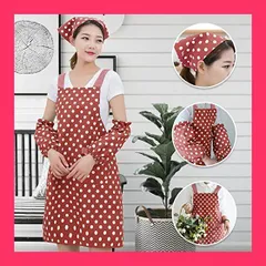 【スタッフおすすめ！】[anyasun] エプロン H型 首掛け シンプル 女性用 大容量ポケット 仕事用 料理教室 家庭用 カフェエプロン