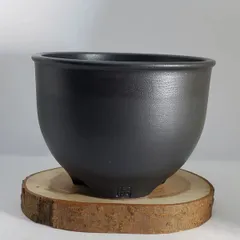 建水　市野陶山造　丹波立杭焼　茶道具 建水 市野陶山造 丹波立杭焼 茶道具 茶こぼし 丹波焼 未使用