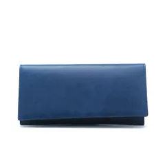 バギーポート 財布 BAGGY PORT 長財布 二つ折り 藍染めレザー KOI ZYS-090 メンズ レディース ダークブルーのサムネイル