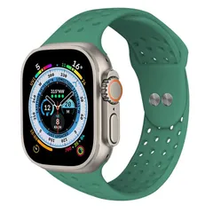 【在庫セール】Series 7/6/5/4/3/2/1/SE iWatch に対応 スポーツバンド 通気 多孔質 柔らかい 交換ベルトアクセサリー 45mm 44mm シリコン製 42mm 41mm 防汗 40mm 38mm バンド 男性 バンド アップルウォ