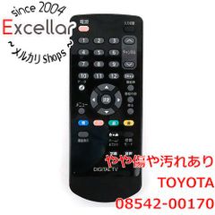[bn:2] トヨタ純正 地上デジタルチューナー用リモコン　08542-00170