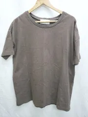 ◇ Θ　Φ antiqua アンティカ コットン100％ 半袖 Tシャツ カットソー サイズM ブラウン メンズ P  【1410230016105】のサムネイル