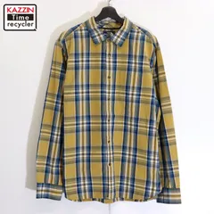 00s THENORTHFACE チェック柄 長袖シャツ メンズ 表記Lサイズ