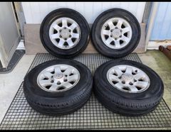 トヨタ 純正 215/70R15 6J+30 15インチ タイヤホイール 4本
