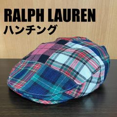 Ralph Lauren クレイジーパターン パッチワーク タータンチェック ハンチング S/M