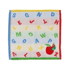 【メール便】はらぺこあおむし ミニタオル ジャガード ハンカチタオル スタディ エリックカール 林タオル プレゼント 男の子 女の子 ギフト