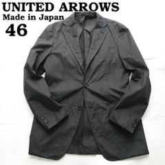 極美品 UNITED ARROWS カノニコ生地 テーラードジャケット 48 紺