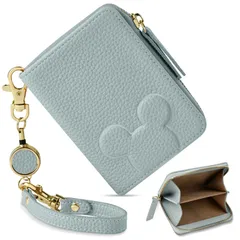 【在庫処分】薄型 多機能 (コイン/カード/定期券収納) レディース リール付き かわいい キャラクターデザイン 通勤通学 ミニコインケース 社員証ホルダー ICカード対応 軽量コンパクト YooFa 伸縮可能 大容量（ライトブルー）