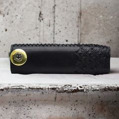 手作り 栃木レザー IQOS イルマ ワン イーグル アイコスケース ブラック