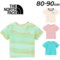 ザ・ノース・フェイス ベビーウェア 半袖 Tシャツ 80cm 90cm THE NORTH FACE ラッチパイルティー ベビー服 無地 柄物 パイル地 綿100％ コットン トップス 子供服 男の子 女の子 赤ちゃん 出産祝い ギフト/NTB32281