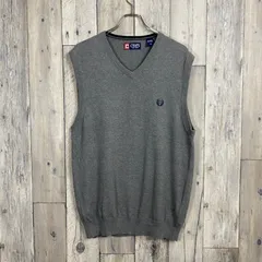 【CHAPS チャップス】Ralph Lauren ラルフローレン コットン ニット ベスト  M