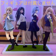❶美少女　プライズフィギュア用台座（コアフル制服）