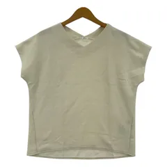 ITEMS URBAN RESEARCH アイテムズ アーバンリサーチ Vネックカットソー sizeFree/ホワイト系