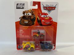 ミニレーサーズ 3pack（2023）ライトニング・マックィーンwithヘッドセット／ジャクソン・ストーム／ラスティーズ クルーズ・ラミレス