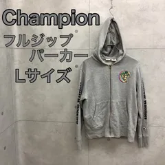 Champion フルジップパーカー Lサイズ ハワイ大学 グレー 90s メンズ 90年代 チャンピオン フーディー ＊me045