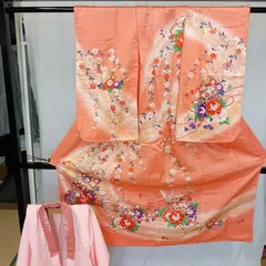 七五三　女児　四つ身　着物と長襦袢　２０－３０９１