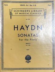 ハイドン ピアノソナタ集第2巻 (ピアノソロ)輸入楽譜 Haydn Sonatas Haydn Sonatas for the piano Book II シャーマー/G. Schirmer 洋書