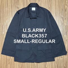 U.S.ARMY BLACK357 BDUジャケット S-REGULAR ブラック