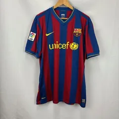 FCバルセロナ バルサ 08-09 リオネル メッシ ユニフォーム 古着　CL メッシ バルセロナ 08-09 チャンピオンズリーグ決勝