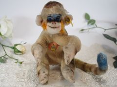 送料無料★シュタイフ★Monkey Mungo オールID's完品★モンキー「Mungo」★Steiff