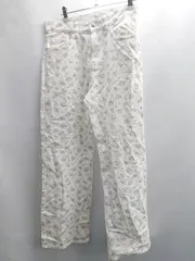 ◇ Θ H&M エイチアンドエム ストレートパンツ サイズ 36 ホワイト系 レディース E  【1411280041413】