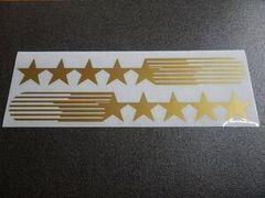 ★★★★★＝　5つ星　左右セット　ZIPANG風　アンドン　ステッカー
