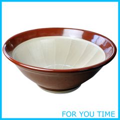 【特価商品】元重製陶所(Motoshige Seitoujo) 石見焼 すり鉢 13号 (直径39cm) 赤茶色 日本製 スリバチ13チャ