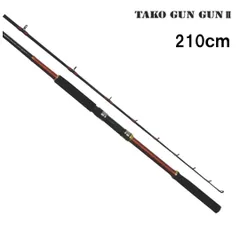 プロトラスト PRO TRUST TAKO GUNGUN2 ( タコガンガン ) 210cm 064591 タコロッド たこ専用ロッド タコジグ用タコテンヤ用へばりついたタコをひきはがすのサムネイル