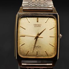 稼働 SEIKO DOLCE 超堅 NSAG スクエア腕時計 5931-5450 - メルカリ