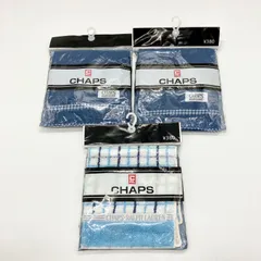 【未使用】CHAPS チャップス ラルフローレン ミニタオル 3枚セット