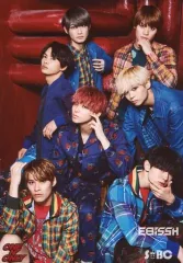 【中古】生写真(男性) ONE N’ ONLY/集合(7人)/膝上・衣装青・黄色・赤・チェック柄・謙信左手顎・背景赤/「ONE N’ ONLY ～EBiSSH×SBC～ Zepp Tour 2019」EBiSSH 生写真セット #012 さとり少年団 生写真セ