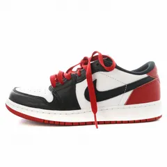 ナイキ NIKE エア ジョーダン 1 レトロ ロー AIR JORDAN 1 RETRO LOW OG GS スニーカー シューズ US6.5 24.5cm 赤 レッド 黒 ブラック CZ0858-106 /AN18