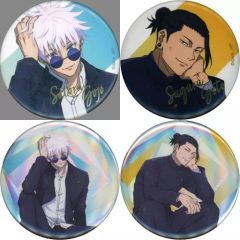 呪術廻戦 rest 懐玉 玉折 ロフト プラザ 缶バッジ 箔押し 五条 夏油